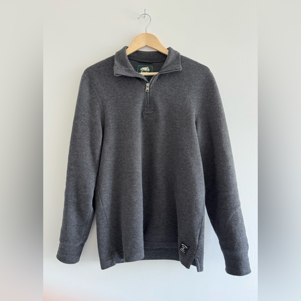 Roots grey quarter zip (XS)